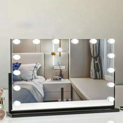 China Smart Vanity Hollywood Mirror 100cm Desktop For Bathroom for sale