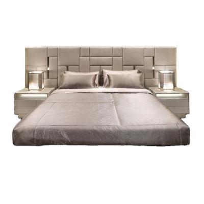 China Contemporary Full Size Upholstered Bed Master Bedroom Furniture for sale