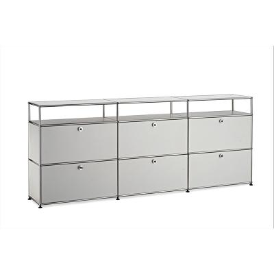 China Multifunctional Credenza Mirrored Dining Cabinet Storage Containers for sale