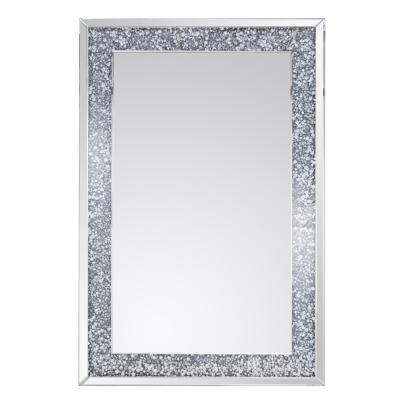 China 24 Inch Rectangle Hanging Full Length Mirror Bathroom With MDF Backboard for sale