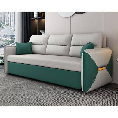 China Woonkamermeubilair Convertible sofa Bed Loveseat Slaapstoel Stoffenbedekking Te koop