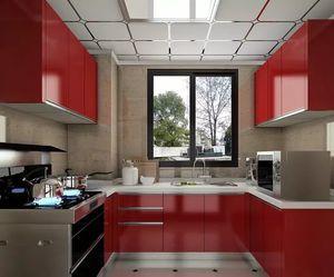 China ODM L Shaped Kitchen Cabinets Ready Made Cupboards for sale