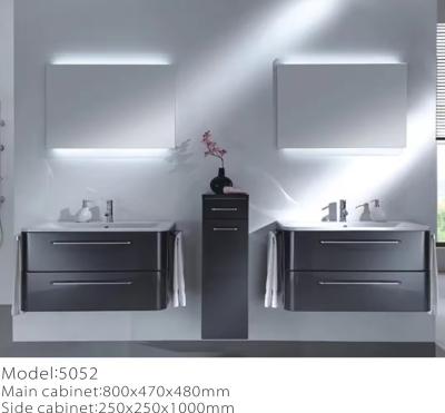 China PVC Plywood Bathtub Floating Bathroom Vanity Modern Cabinets for sale