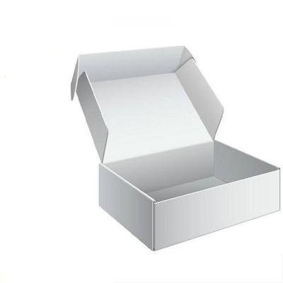 China Recycled Materials Custom Folding Kraft Paper Box Recycled Boxes Corrugated Package For Shipping for sale