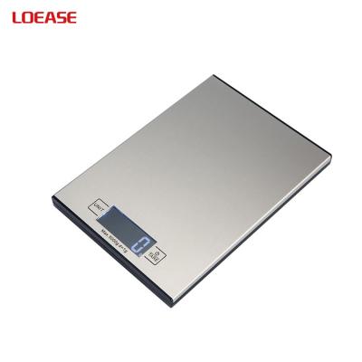 China Stainless Steel Platform Household 5kg Electronic Kitchen Scale For Food for sale