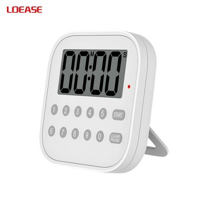 China Study Monitor Small Study Timers Digital Kitchen Viable Student Kitchen Timer Downstairs Electronic Cooking Alarm with Magnet for sale