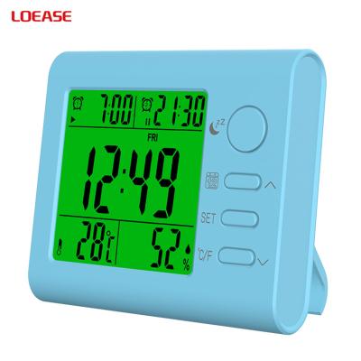 China Indoor Outdoor Indoor Temperature Monitor Temperature Display Small Size ABS Humidity Sensor And Humidity Monitor LCD Backlight for sale