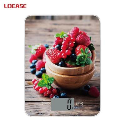 China Weight Measuring Electronic Kitchen Digital Scale For Cooking , 5Kg Multifunctional Food Scale for sale