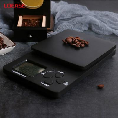 China Weight Measuring Electronic Digital Scale Mini Kitchen Food Scale 3kg OEM Weighing Kitchen Cafe Scale for sale