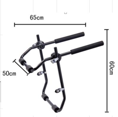 China Storage Bike Hitch Bike Rack For 2 Bikes Hitch Bike Carrier Hitch Bike Rack Black USA Finish Steel Parts Powder Material Origin for sale