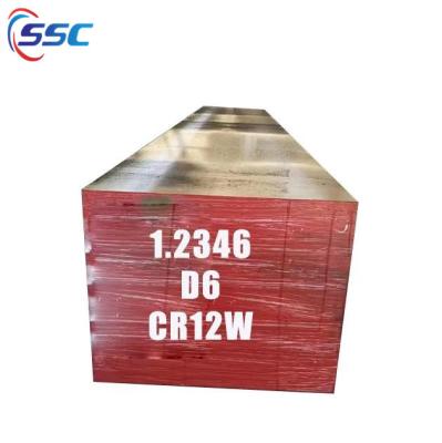 China Cold Work Steel Factory Supply Aisi D6 1.2436 Cold Work Die Flat Product Cr12W Alloy Tool Steel Plate for sale