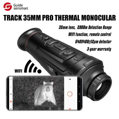 China 2800 Pro Track Night Vision 640X480 12mm Thermal Monocular For Outdoor Professional Hunter for sale