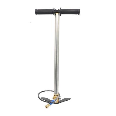 China High Efficiency Hand Pump Stainless Steel PCP High Pressure Hand Pump For Airsoft Paintball 300bar Pcp Pump for sale