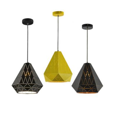 China Modern antique classic different color haxogan kitchen E27 mosaic hanging pendant lights for sale