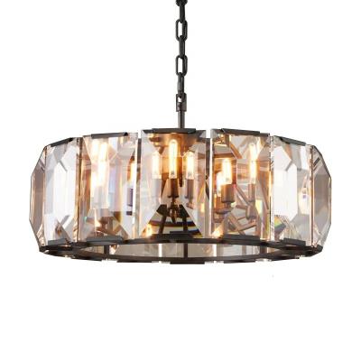 China Modern luxury living room chandelier bedroom lamp villa around creative crystal pendant light for sale