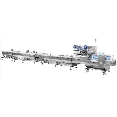 China Pillow Type Multifunctional Cookies Packaging Machinery , Sugar Chocolate Cake Food Dxd-660 Pillow Packing Machine for sale