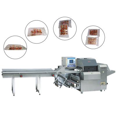 China Dxd-580 Multifunction Small Food Pillow Package Disposable Food Making Machine for sale