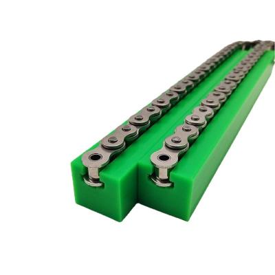 China Long Operating Life Flat Sliding Plastic Uhmw-pe Chain Conveyor Guide for sale