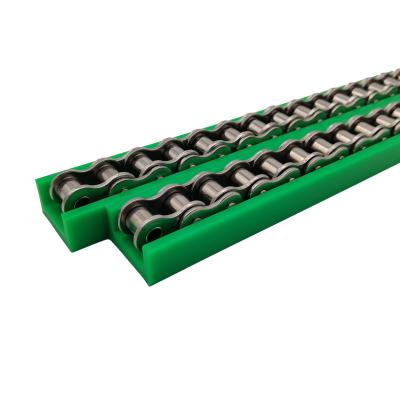 China Long Operating Life Wholesale Customized Wear Resistant Polyethylene Chain Guide, Complete Model, T-Type Chain Guide Line Conveyor for sale