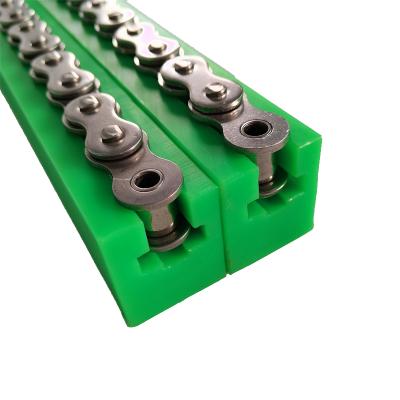 China Long Operating Life Injection Mold Parts Uhmwpe Plastic Chain Material UV Stabilized Pe Chain Guide for sale