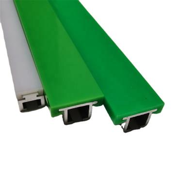 China Custom Extrusion Plastic Uhmwpe Profile Wear Strips Uhmw Wear Strips Eco - Friendly for sale