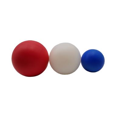 China 5mm 6mm 6.35mm 7mm Industrial High Quality Sphere Pom Plastic Ball Solid Plastic for sale