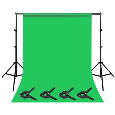 China Backdrop Portable Green Metal Adjustable Water Proof Screen Backdrop For Photography Studio for sale