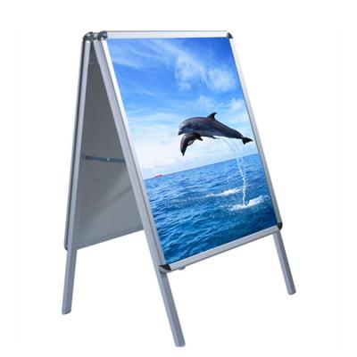 China Water Proof Portable Advertising A1 Poster Stands A Board Poster Presentation Racks for sale