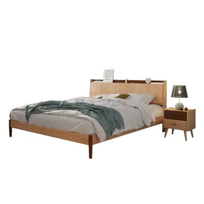 Κίνα Modern Stylish Simple Hotel Bedroom Double King Queen Bed Frame προς πώληση