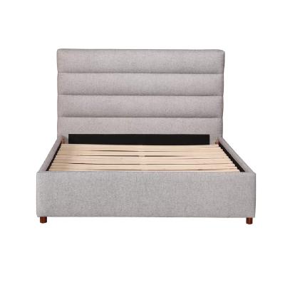 Κίνα Modern Soft Fabric Simple Design King Size Bed Frames Queen Size Bed προς πώληση