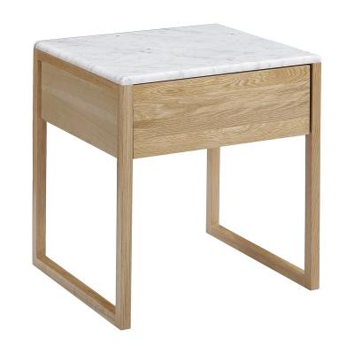 China Customizable Drawer bedside table Nordic minimalist modern storage small cabinet board assembly storage bedside table for sale