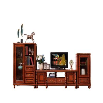 China Detachable wooden TV stands cabinets with drawer Media Storage Furniture zu verkaufen