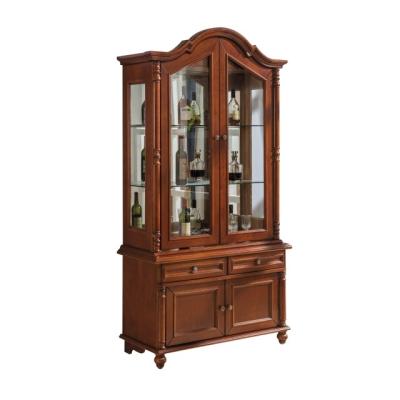 China Detachable brown wooden wine Bar Cabinets with Wine Storage à venda