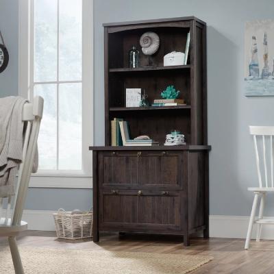 Chine Open Face Reception Luxury Office Bookcase Wood File Storage Lateral Filing Cabinet à vendre