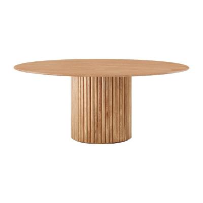 중국 simple round coffee table modern Dining Table set 3 or 6 seater 판매용