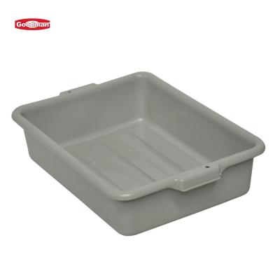 China Solid Heavy Duty Wash Basin Box Bus Tub Plastic Packaging Box For Commercial Kitchen for sale