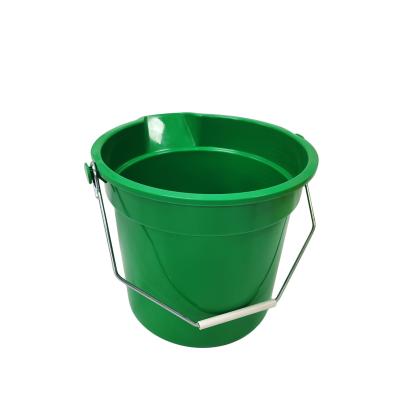 China Sustainable Plastic Water Bucket Plastic Water Bucket With Plastic Handle for sale