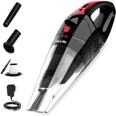 China Hotel VacLife Manufacturers Professional Wireless Radio Mini Handheld Car Dry Portable Vacuum Cleaner for sale