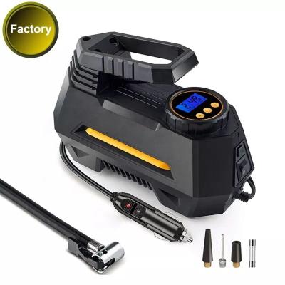 China Multifunctional Portable Tire Inflator Pump Car/Bicycle/Motorcycle Tire Air Compressor 220V Heavy Duty Tire Inflator for sale