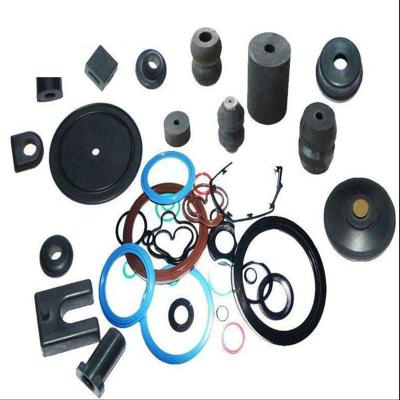 China Custom Molded Rubber Parts Molded Molding Rubber Injection Vulcanized JKRG001 for sale