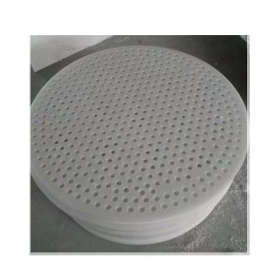 China PVC Polypropylene Corrugated Plastic Partition Panels With Round Holes for sale