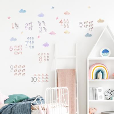 China Hot Animals Unicorn Wall Decals Decorative Sticker Funlife for Kids Room Easy Peel and Stick Kids Room Stickers for sale