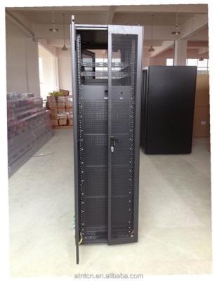 China SPCC Cold Rolled 42U AK8 Server Racks Cabinet Steel High Quality Network Cabinet With Lock Vented Door for sale