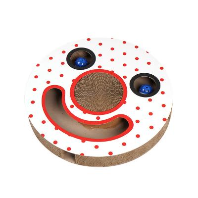 China Viable New Design Round Cardboard Cat Scratcher for sale