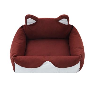 China 2021 Best Selling Cutest Pet Product Eco Friendly Cat Bed Breathable for sale