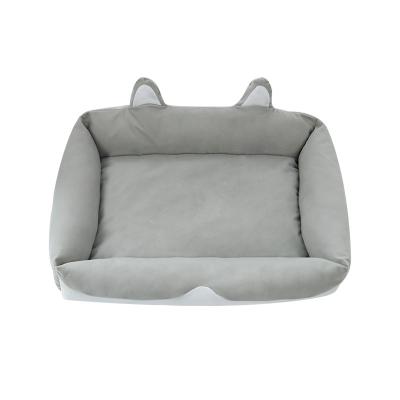 China Wholesale Pet Bed Comfortable Stocked Bed For Dog PP Cotton Pet Bed for sale