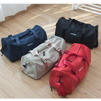 China 2019 Hot Selling Custom Foldable Travel Bag Plain Foldable Hanging - Customizable Handable Gym Sports Travel Bag for sale