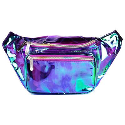 China Clear Colorful PVC Pussy Pack Fashion Ladies Waterproof Waist Bag Pussy Pack For Women for sale