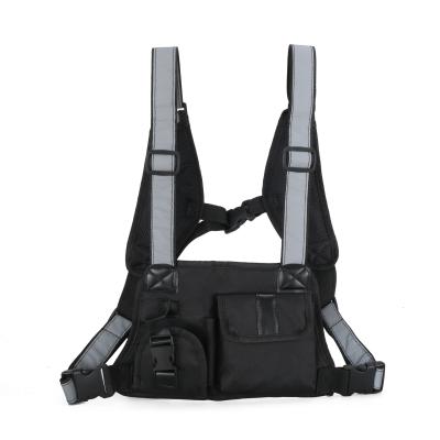 China Outdoor Activities Fashion Outdoor Cooler Cheap Tactical Backpacks Cross - Body Reflective Vest Bag Rucksack for sale