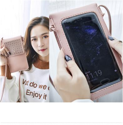 China China Suppliers Cross - Body Bag Cell Phones Shoulder Bags Lady Carteras Bag Female Purses Mobile Phone Bags Head 9*19cm for sale